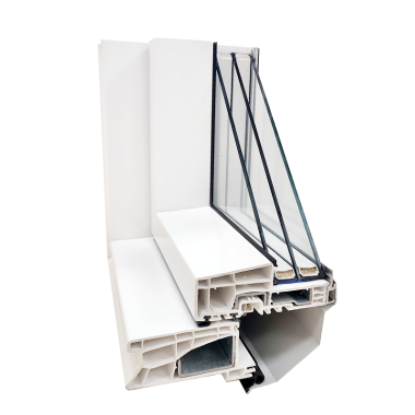 Okno dachowe PVC Supro TRIPLE TERMO 78x140 3 szybowe