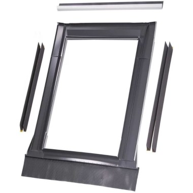 Wyłaz dachowy termoizolacyjny Supro 3-szybowy z kołnierzem