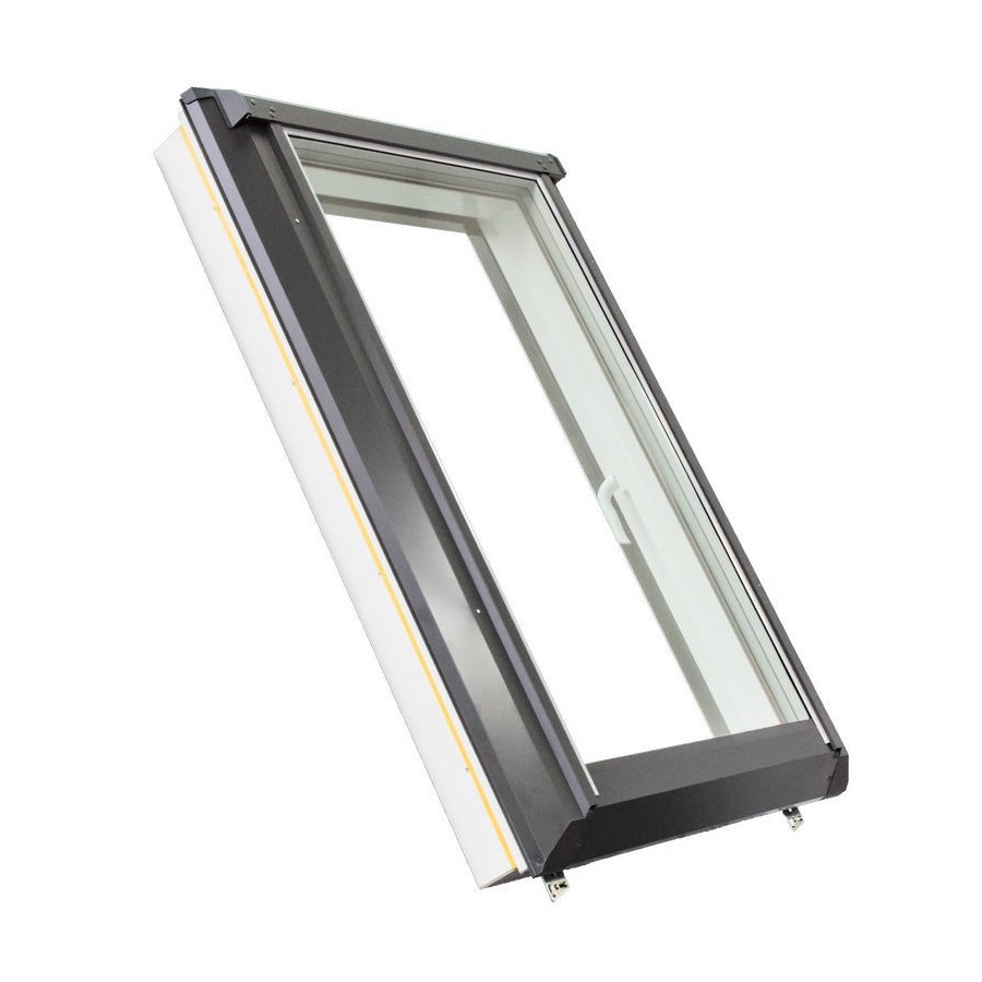 Wyłaz dachowy termoizolacyjny Supro 3-szybowy z kołnierzem