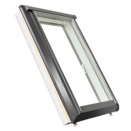 Wyłaz dachowy termoizolacyjny Supro 3-szybowy z kołnierzem