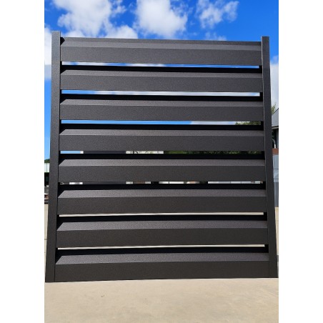 Przęsło ogrodzeniowe żaluzjowe MODERN BLIND 200x100