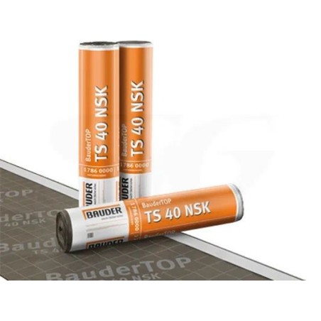 Papa paroizolacyjna BAUDER TOP TS 40 NSK (40 m2 w rolce) + Dostawa Gratis