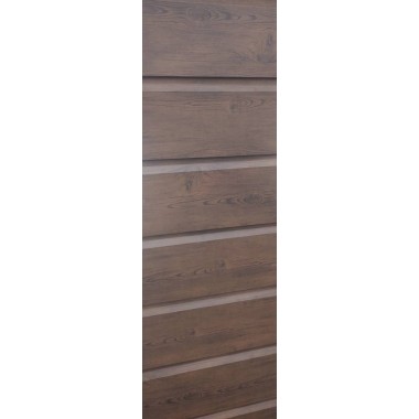 Stalowa Deska Elewacyjna - kolorze ciemny orzech / dąb