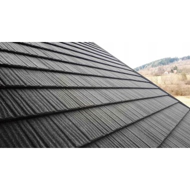 Blacha gontopodobna z posypką ceramiczną Metroshake III - GONT STALOWY