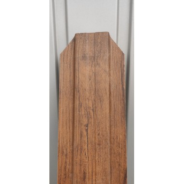 SZTACHETY METALOWE OBUSTRONNIE MALOWANE CIEMNY DĄB MATT STALOWE SZTACHETKI