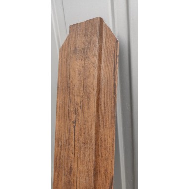 SZTACHETY METALOWE OBUSTRONNIE MALOWANE CIEMNY DĄB MATT STALOWE SZTACHETKI