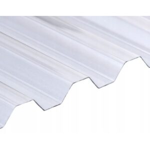 Płyta trapezowa PC poliwęglan przeźroczysty 76/18 900 x 3000/0,5mm