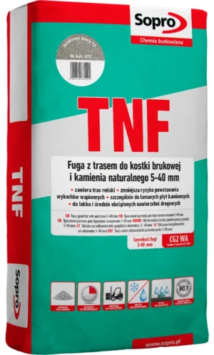 TNF - Fuga z trasem do kostki brukowej i kamienia naturalnego 5-40 mm