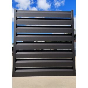 Przęsło ogrodzeniowe żaluzjowe MODERN BLIND 200x100 (6 żaluzji)