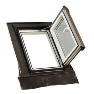 Wyłaz dachowy PVC Skylight 45x73 z kołnierzem płaskim + DOSTAWA GRATIS !