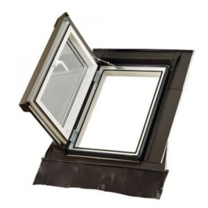 Wyłaz dachowy PVC Skylight 55x78 z kołnierzem płaskim + DOSTAWA GRATIS !